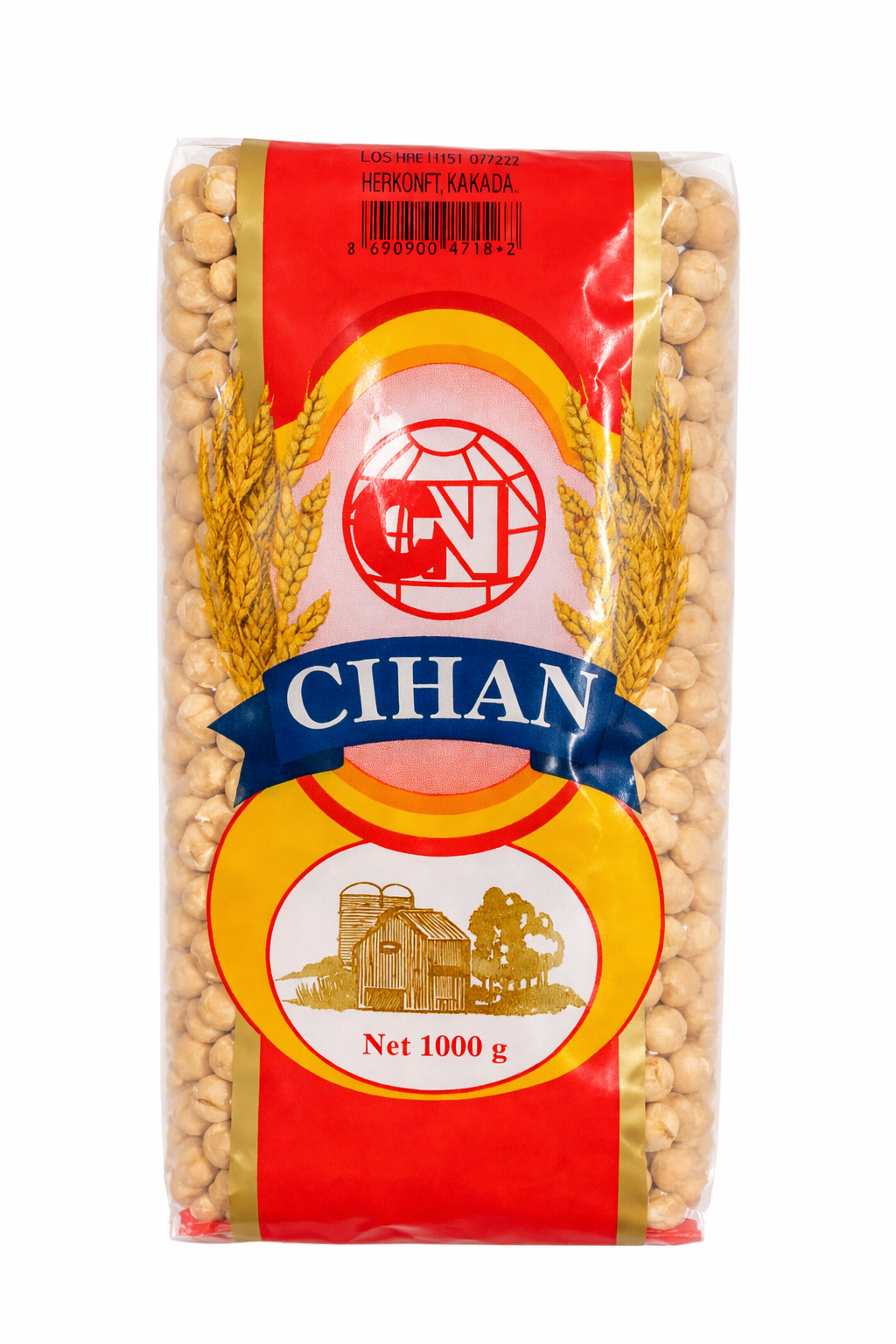 Cihan Kirchererbsen 1Kg 12mm